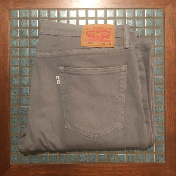 Levi's Other - Levi’s 514 Jeans Grey Size 36 x 33